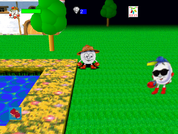 Dizzy in 3D Land screenshot