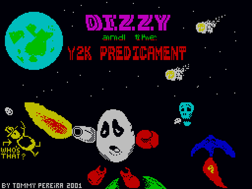 Tommy Pereira - Dizzy and Y2k Predicament - Spectrum Mock Loading Screen #1