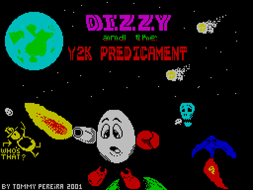 Tommy Pereira - Dizzy and Y2k Predicament - Spectrum Mock Loading Screen #2