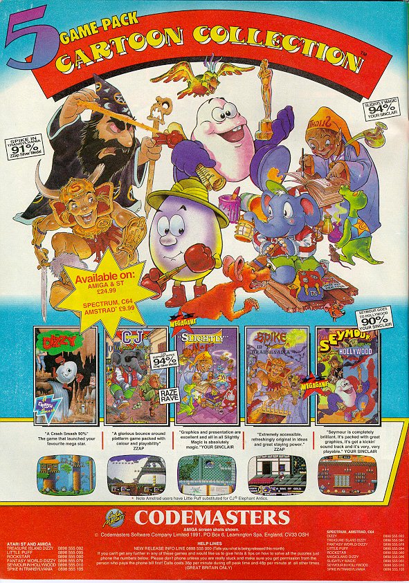 Cartoon Collection - Magazine Advert #1