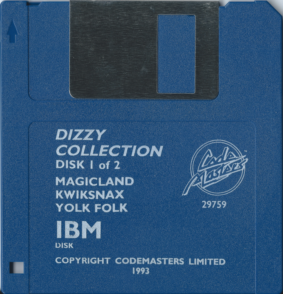Dizzy Collection - PC Disk 1