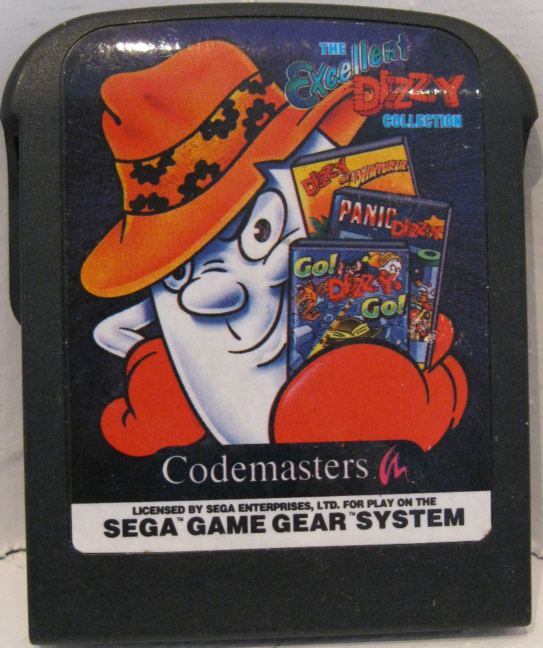 The Excellent Dizzy Collection - Game Gear Cartridge