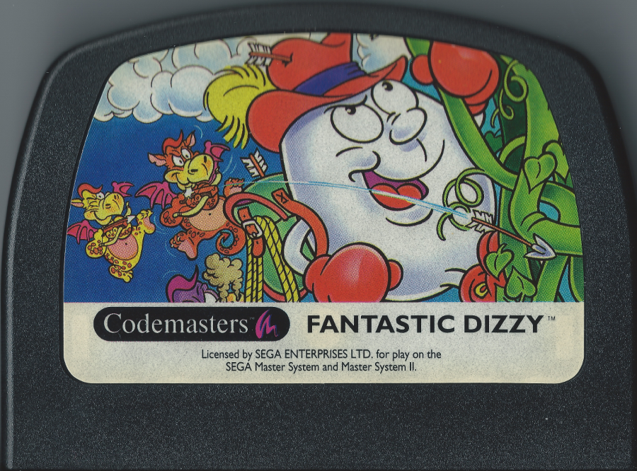 Fantastic Dizzy - Master System Cartridge