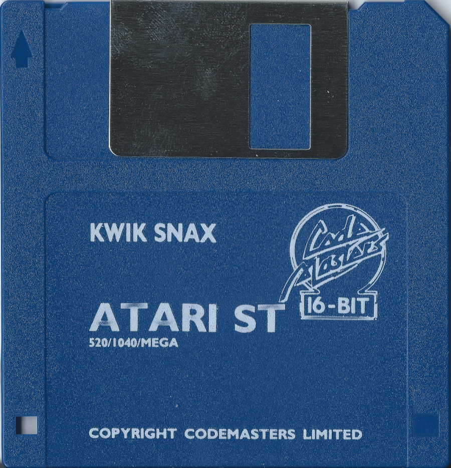 Kwik Snax - Atari ST Disk