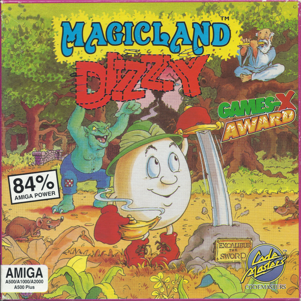 Magicland Dizzy - Amiga Front
