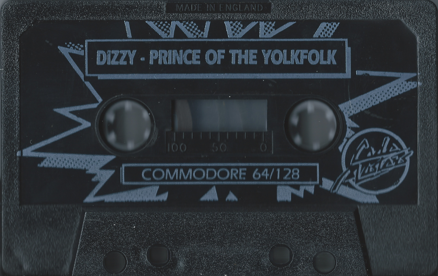Dizzy - Prince Of The Yolkfolk - C64 Tape