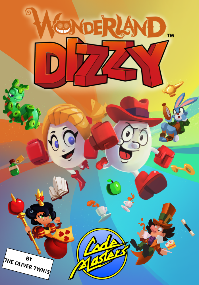Wonderland Dizzy - NES Front