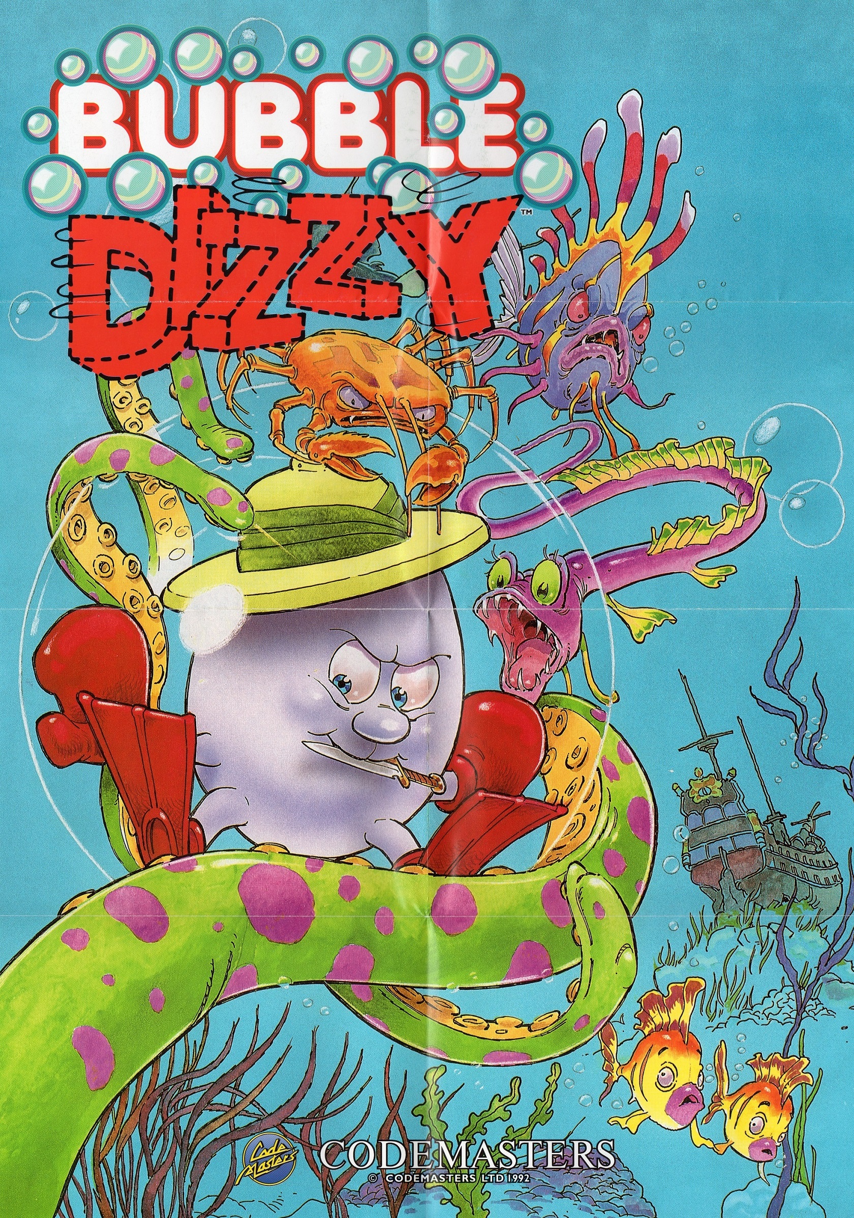 Poster: Bubble Dizzy