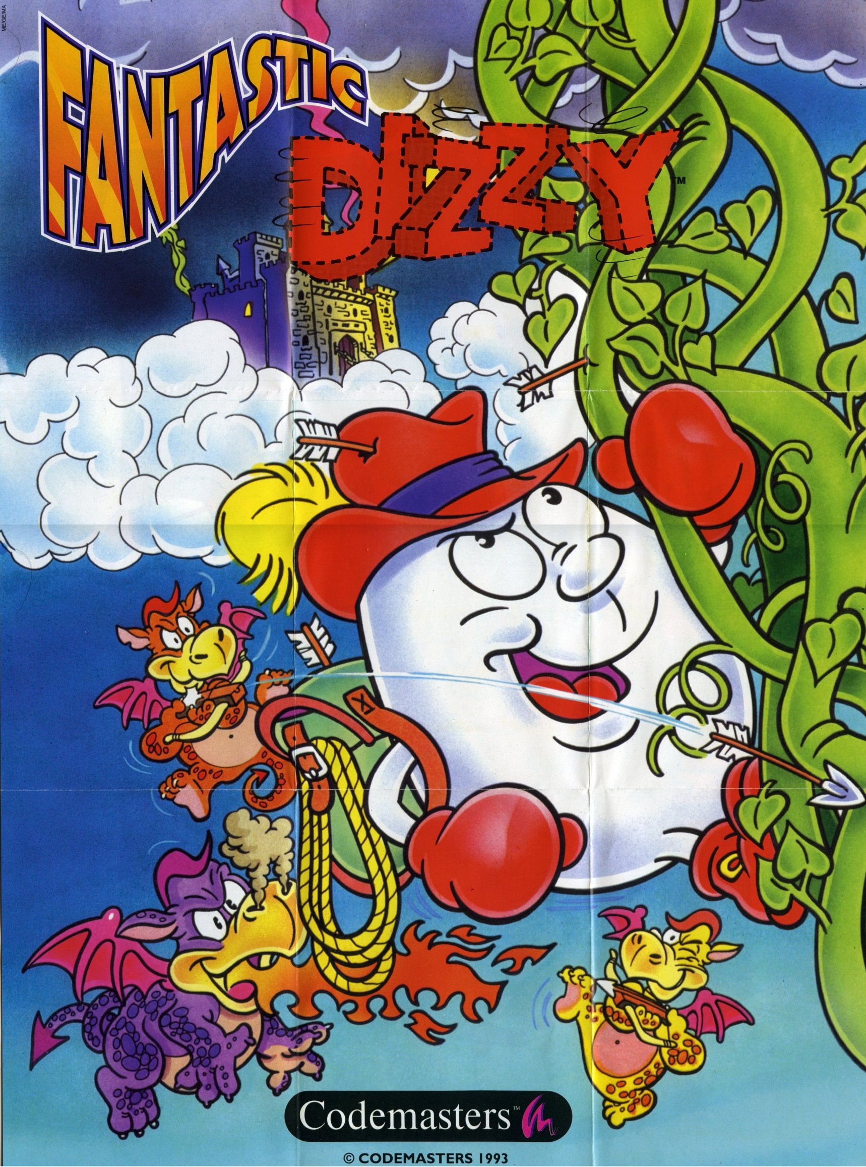 Poster: Fantastic Dizzy (Front)