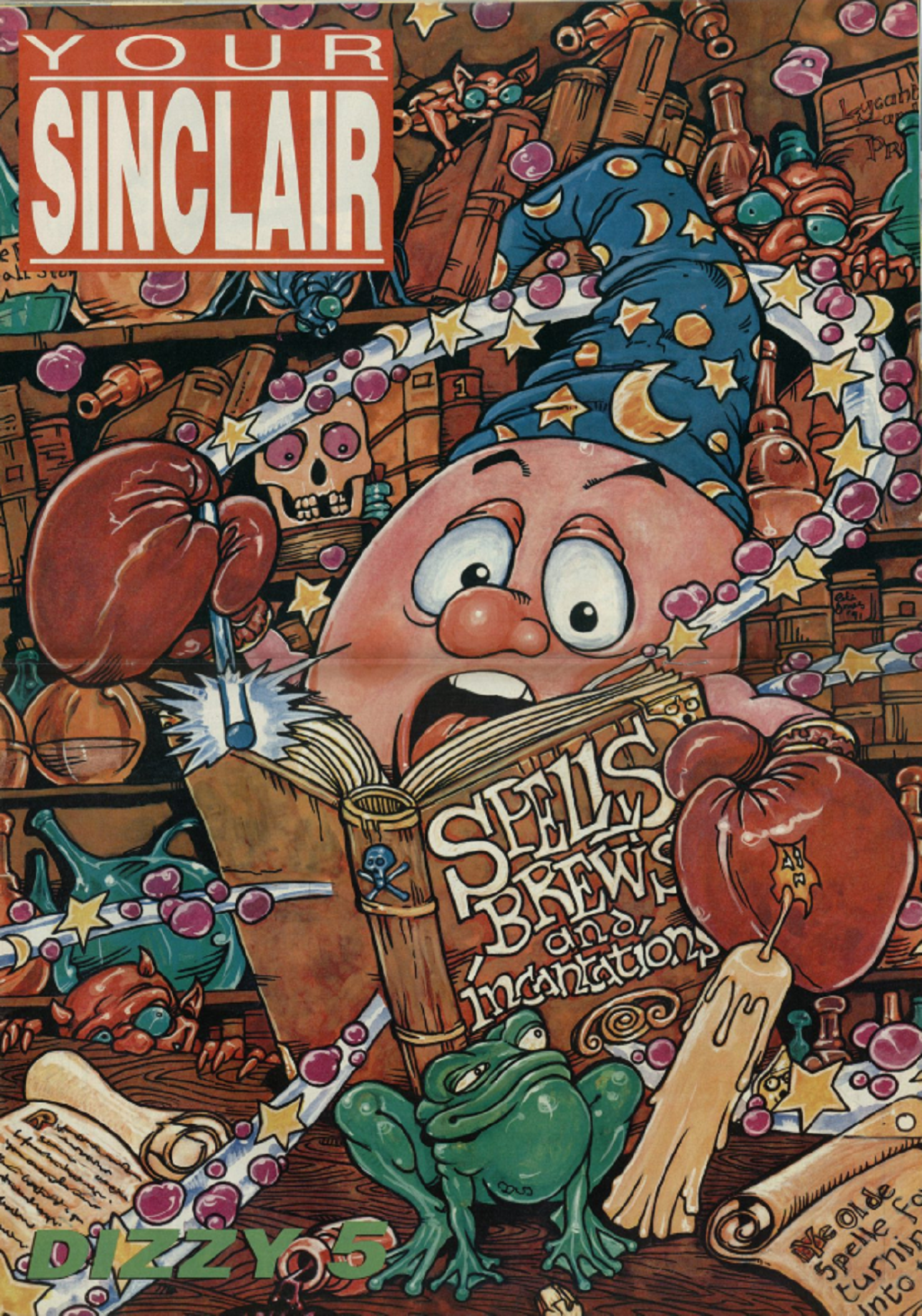 Spellbound Dizzy - Your Sinclair Artwork