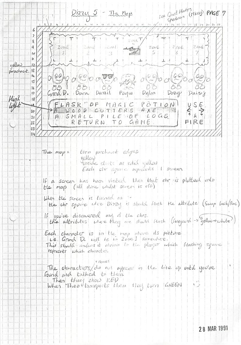 Spellbound Dizzy - Early Ideas #7