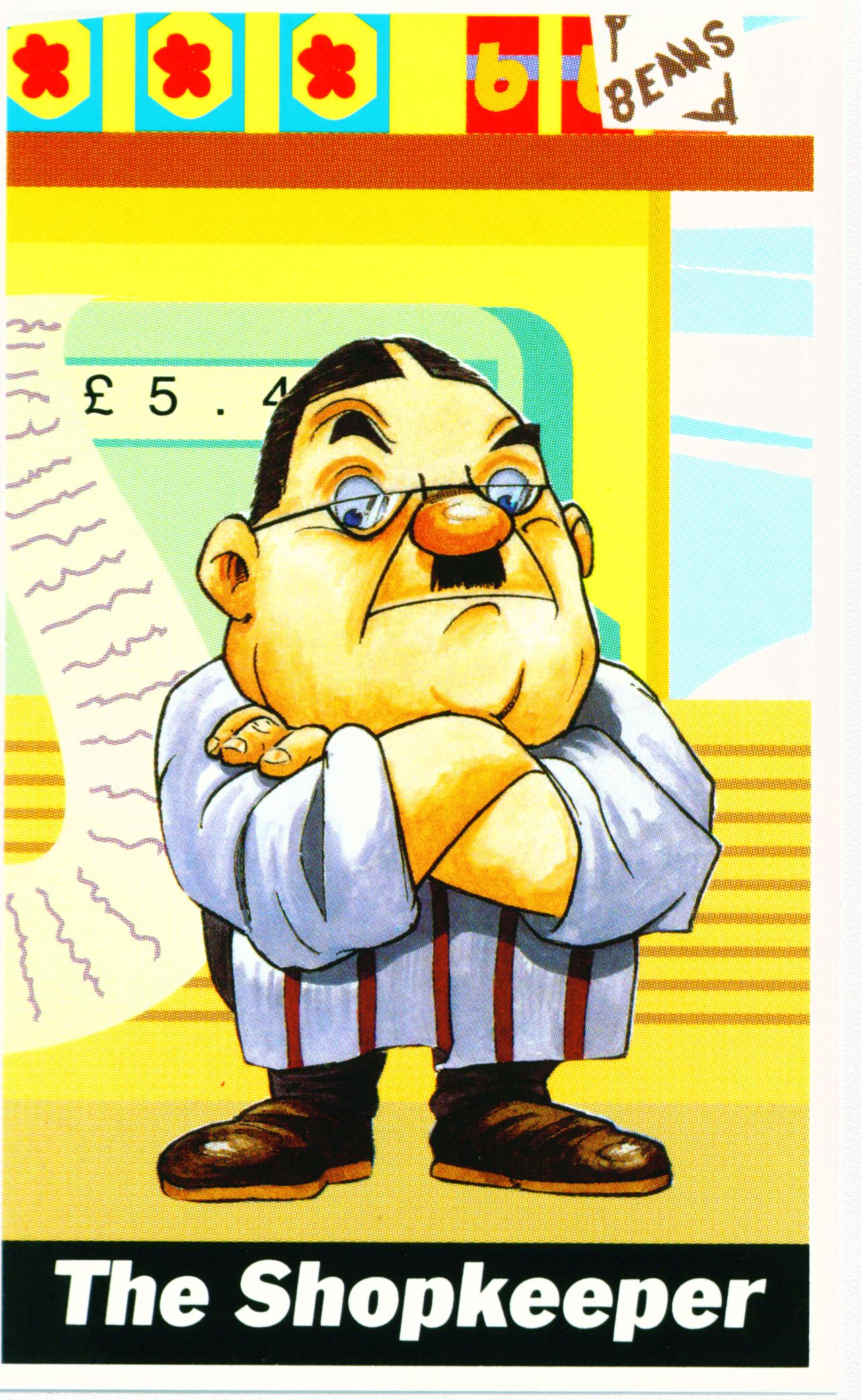 Collectors Cards - Shopkeeper (Front)