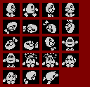 Sprite Sheet: Crystal Kingdom Dizzy - Spectrum Sprites - Dizzy
