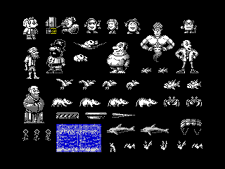 Sprite Sheet: Crystal Kingdom Dizzy 2017 - Spectrum Sprites