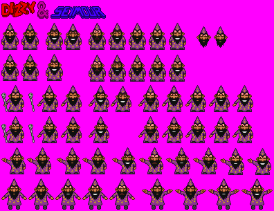 Sprite Sheet: Dizzy And Seymour - Characters - Zaks