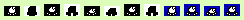 Sprite Sheet: Dizzy Down the Rapids - Spectrum - Apples