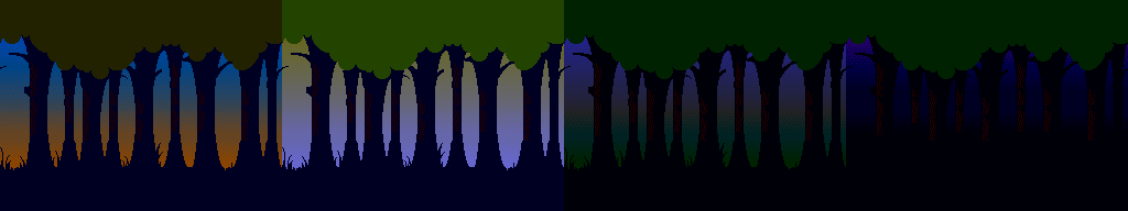 Sprite Sheet: Fantastic Dizzy - 16-bit Backgrounds - Graveyard