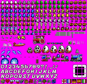 Sprite Sheet: Fast Food - 16-bit Sprites