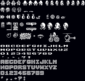 Sprite Sheet: Fast Food - Spectrum