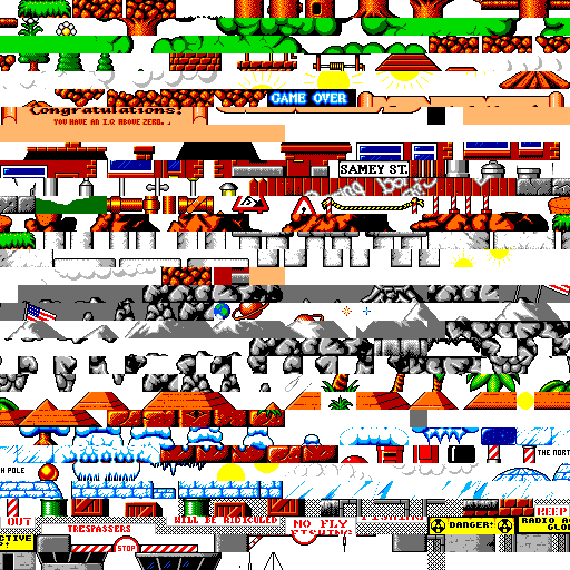 Sprite Sheet: Giddy 1 - Tiles