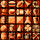 Sprite Sheet: Go! Dizzy Go! - NES Sprites - Blocks Fixed