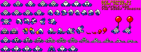 Sprite Sheet: Seymour Goes to Hollywood - 16-bit Sprites - Seymour