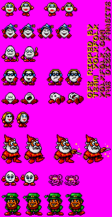 Sprite Sheet: Spellbound Dizzy - 16-bit Sprites - The Yolkfolk